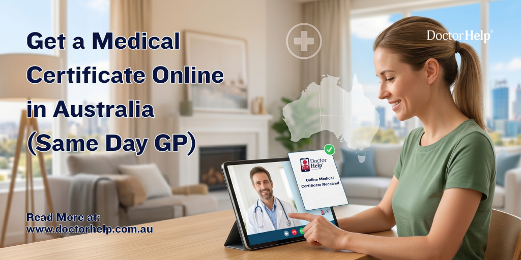 Get a Medical Certificate Online in Australia (Same Day GP)