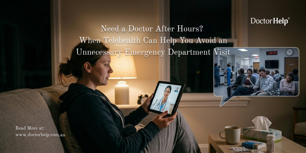 Need a Doctor After Hours When Telehealth Can Help You Avoid an Unnecessary Emergency Department Visit